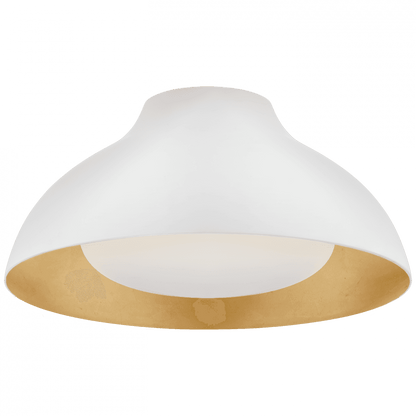 Visual Comfort Signature Agnes Flush Mount Plaster White