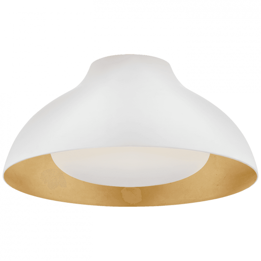 Visual Comfort Signature Agnes Flush Mount Plaster White