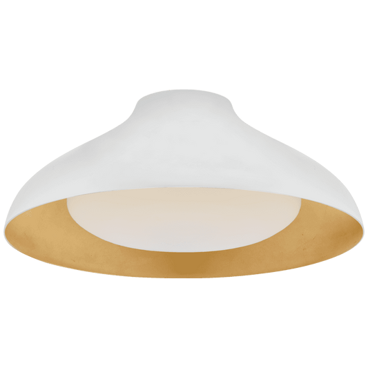 Visual Comfort Signature Agnes Flush Mount Plaster White