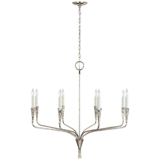 Visual Comfort Signature Aiden 40 Polished Nickel