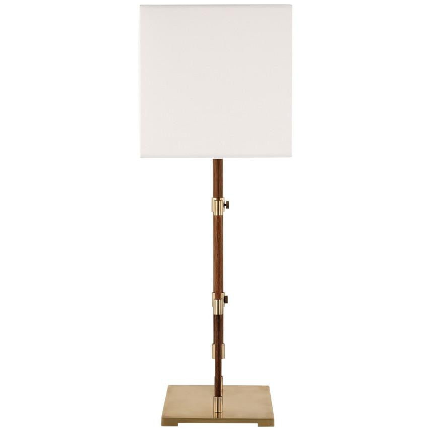 Visual Comfort & Co. Signature Collection Alda 25" Adjustable  Table Lamp, Visual Comfort & Co. Signature Collection RB 3030AB/W-L DDF9Z