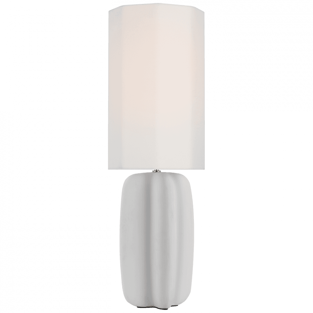 Visual Comfort Signature Alessio Large Table Lamp Plaster White