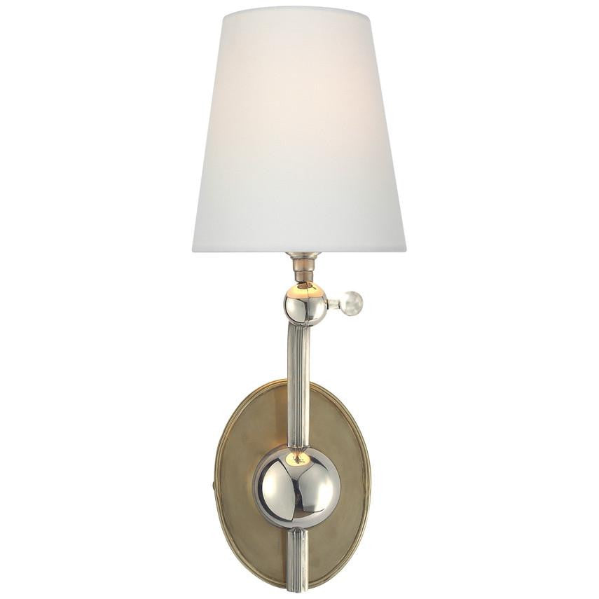 Visual Comfort Signature Alton Pivoting Sconce Polished Nickel