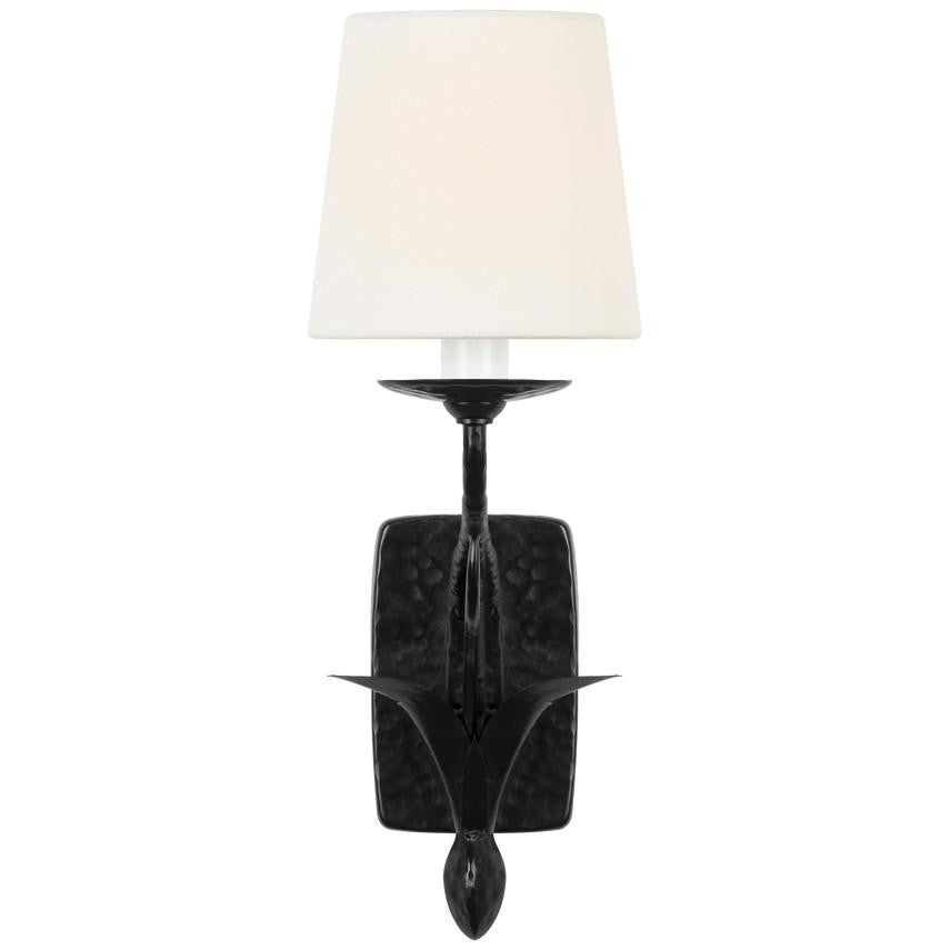 Visual Comfort & Co. Signature Collection Amalfi 15" Sconce, Visual Comfort & Co. Signature Collection CHD 2680WBK-L N1Y4Y