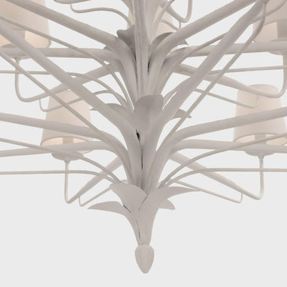 Visual Comfort & Co. Signature Collection Amalfi 50" Three-Tiered Chandelier, Visual Comfort & Co. Signature Collection CHC 5686PW-L DDE99