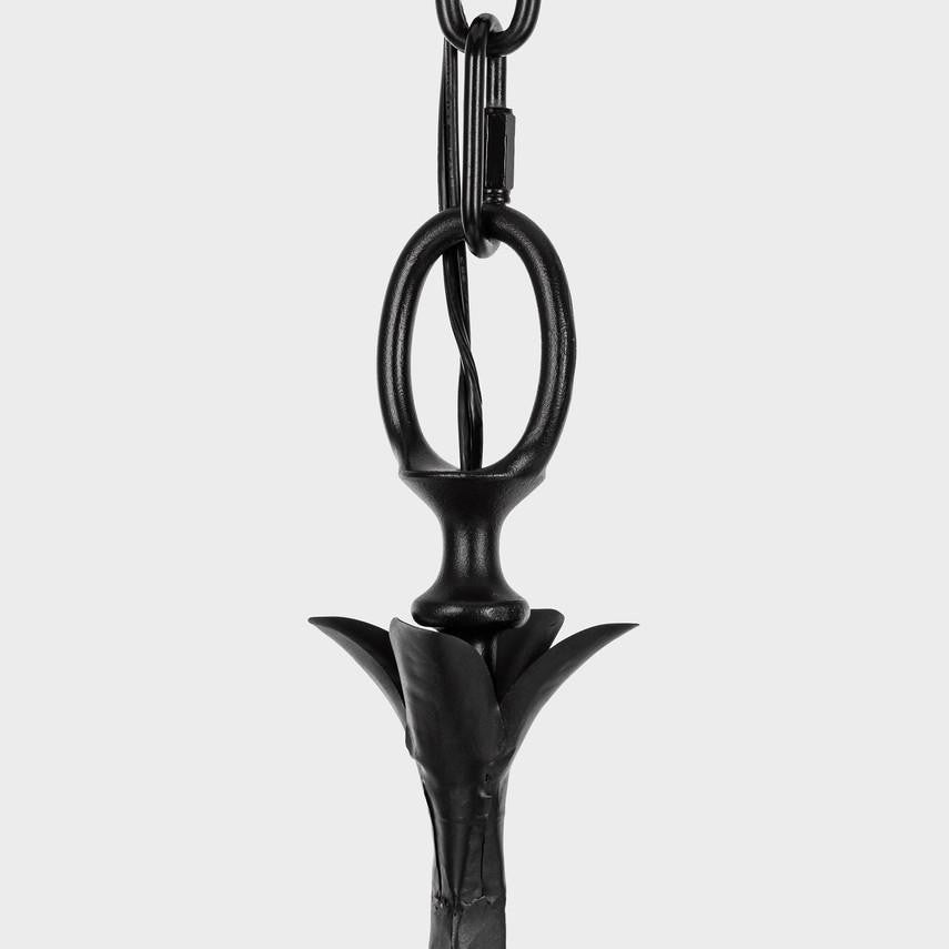 Visual Comfort & Co. Signature Collection Amalfi 50" Three-Tiered Chandelier, Visual Comfort & Co. Signature Collection CHC 5686WBK-L N1Y5T