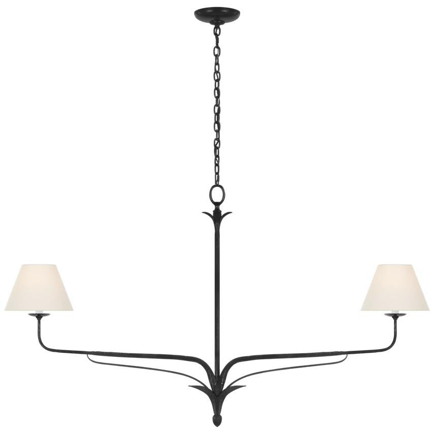 Visual Comfort Signature Amalfi 57 Waxed Black