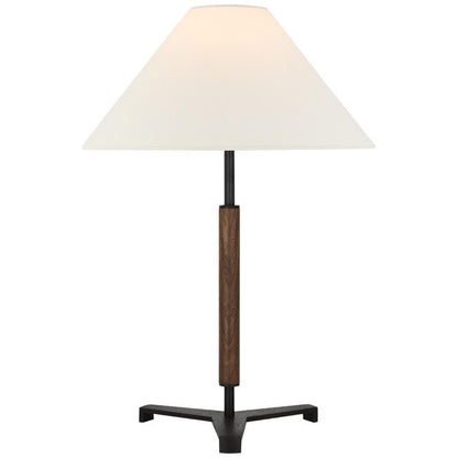 Visual Comfort Signature Amaya 20 Weathered Iron and Dark Walnut