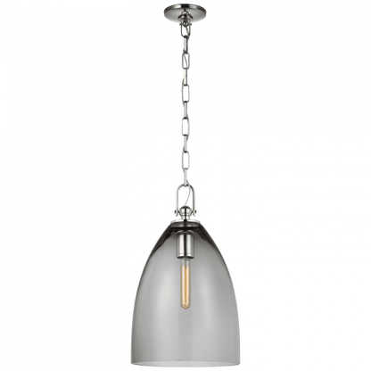 Visual Comfort Signature Andros Large Pendant Polished Nickel