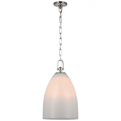 Visual Comfort Signature Andros Large Pendant Polished Nickel