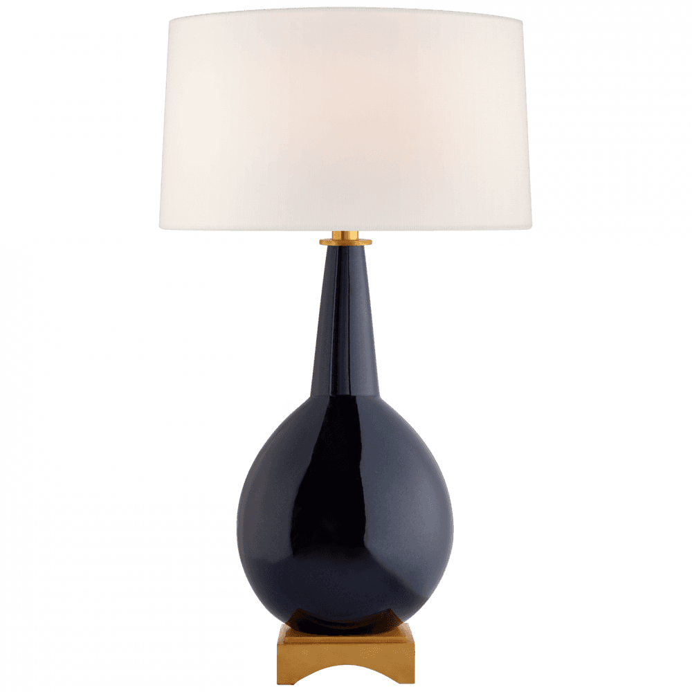 Visual Comfort Signature Antoine Table Lamp Mixed Blue Brown