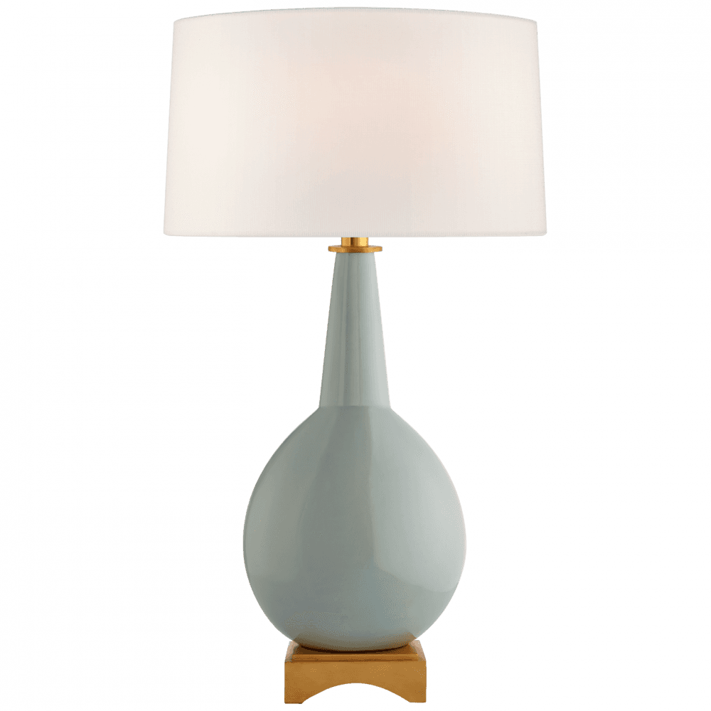 Visual Comfort Signature Antoine Table Lamp Pale Blue