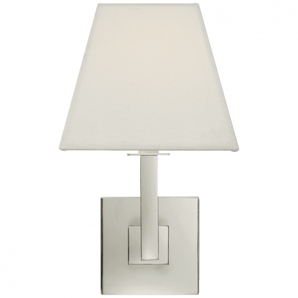 Visual Comfort Signature Architectural Wall Sconce Polished Nickel