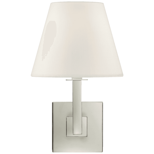 Visual Comfort Signature Architectural Wall Sconce Polished Nickel
