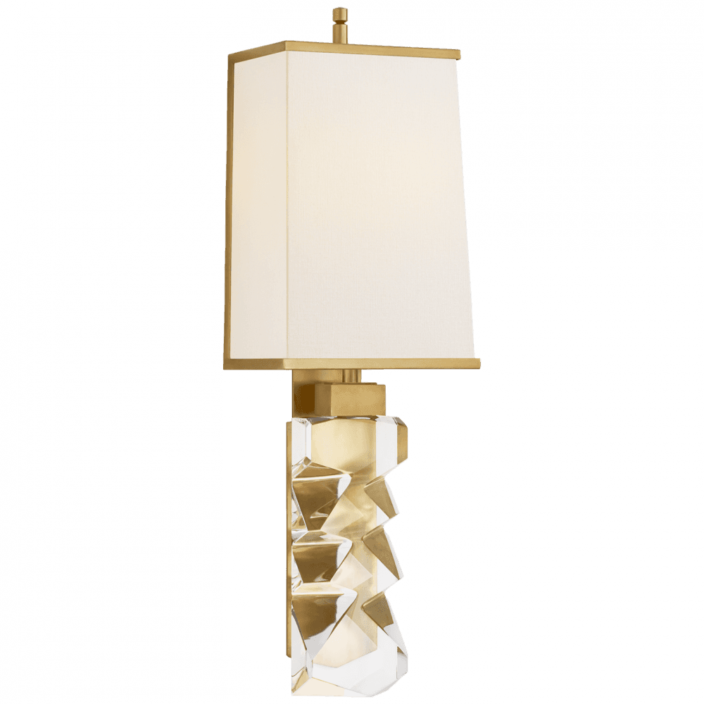 Visual Comfort Signature Argentino Large Sconce Hand-Rubbed Antique Brass