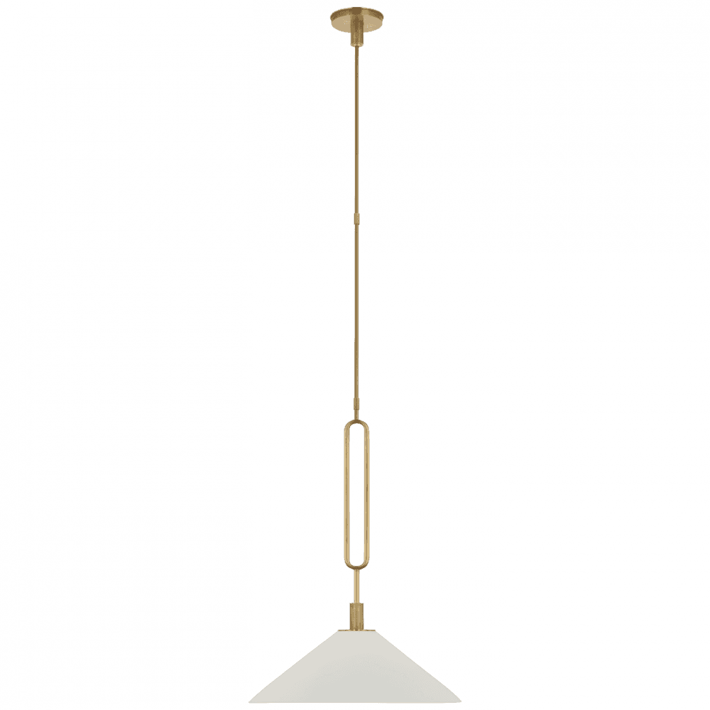 Visual Comfort Signature Argo 19 Antique Brass
