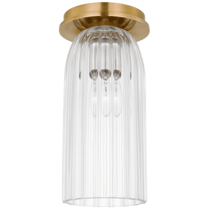 Visual Comfort Signature Asalea Monopoint Flush Mount Polished Nickel