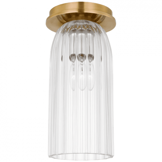 Visual Comfort Signature Asalea Monopoint Flush Mount Polished Nickel