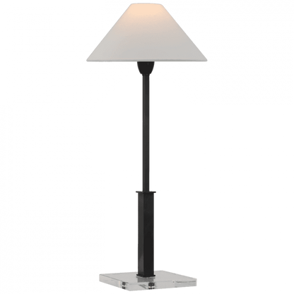 Visual Comfort Signature Asher Table Lamp Bronze and Crystal