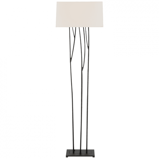 Visual Comfort Signature Aspen Floor Lamp Blackened Rust