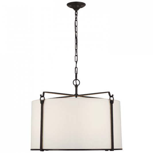 Visual Comfort Signature Aspen Large Hanging Shade Blackened Rust
