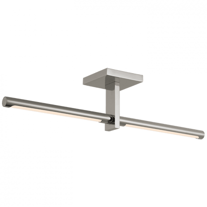 Visual Comfort Signature Axis 24 Polished Nickel