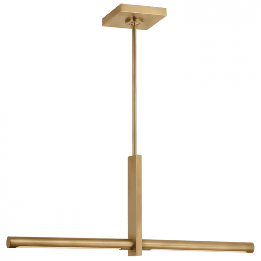 Visual Comfort Signature Axis 24 Antique-Burnished Brass