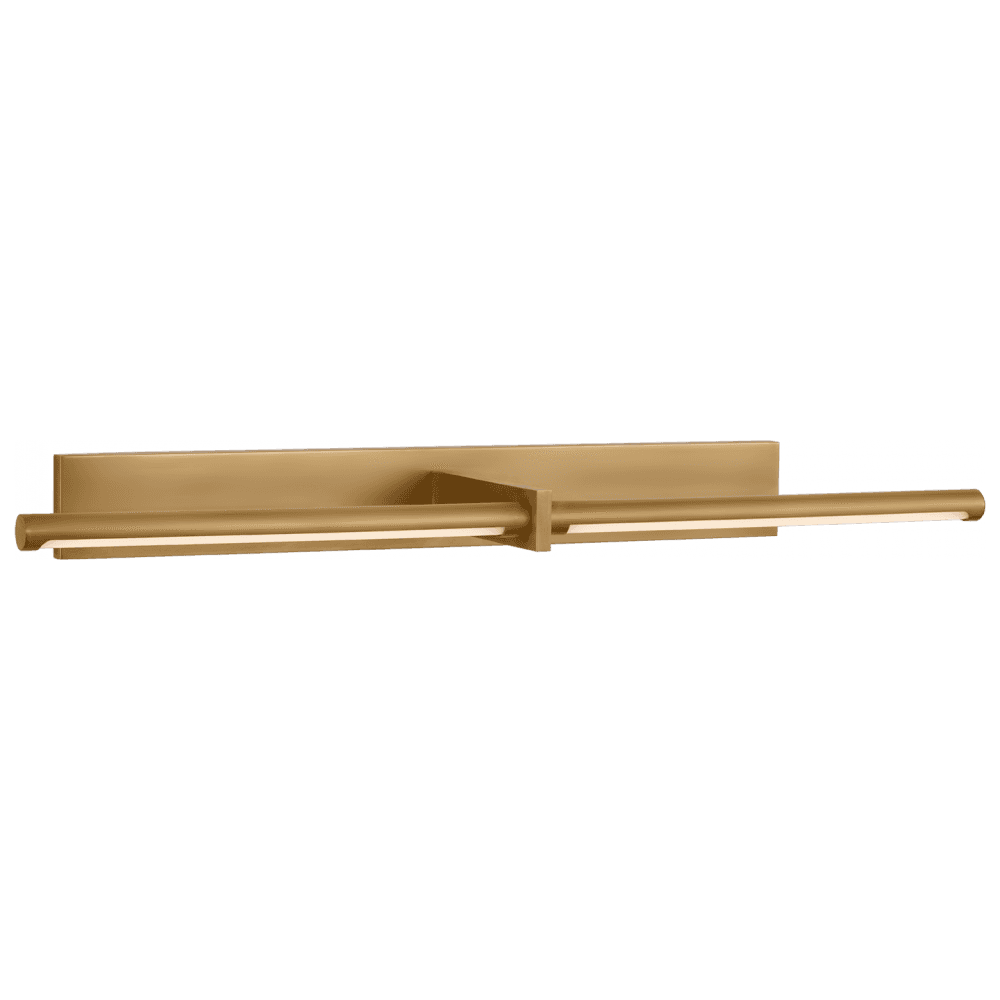 Visual Comfort Signature Axis 30 Antique-Burnished Brass