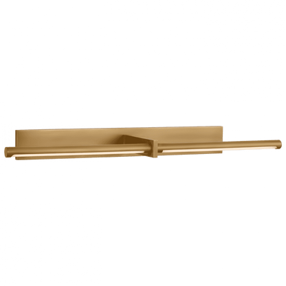 Visual Comfort Signature Axis 30 Antique-Burnished Brass
