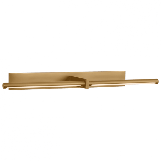 Visual Comfort Signature Axis 30 Antique-Burnished Brass