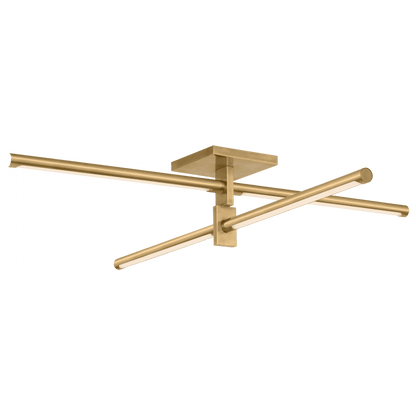 Visual Comfort Signature Axis 36 Antique-Burnished Brass