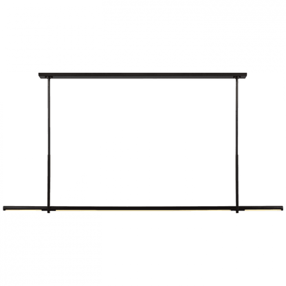 Visual Comfort Signature Axis Large Linear Pendant Bronze