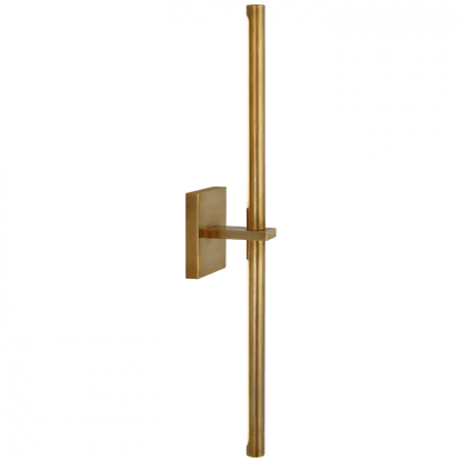 Visual Comfort Signature Axis Large Linear Sconce Antique-Burnished Brass