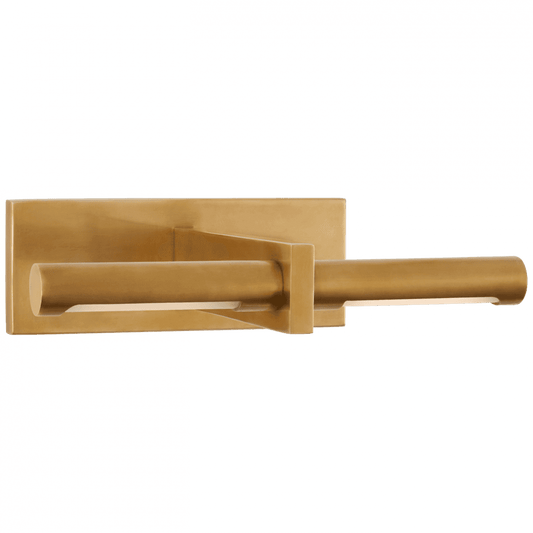 Visual Comfort Signature Axis Picture Light Antique-Burnished Brass