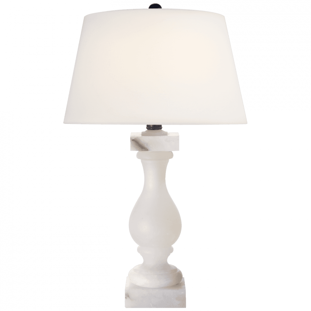 Visual Comfort Signature Balustrade Table Lamp Alabaster