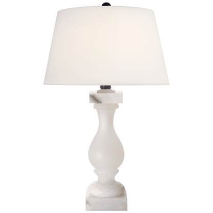 Visual Comfort Signature Balustrade Table Lamp Alabaster