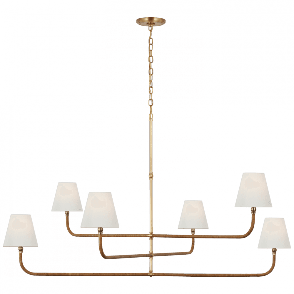 Visual Comfort Signature Basden Grande Three Tier Chandelier