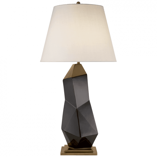 Visual Comfort Signature Bayliss Table Lamp Black Porcelain