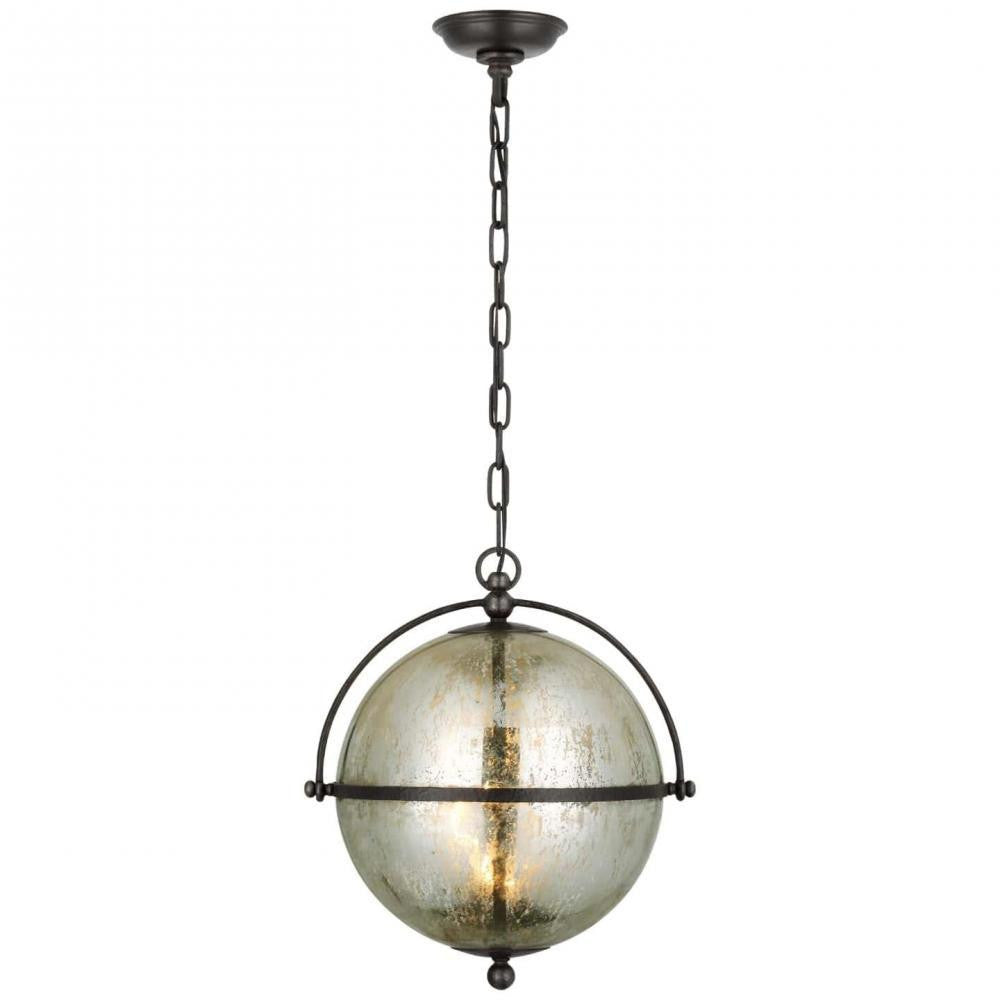 Visual Comfort Signature Bayridge XL Pendant Aged Iron