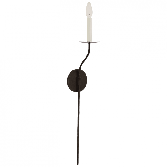 Visual Comfort Signature Belfair Large Tail Sconce Aged Iron