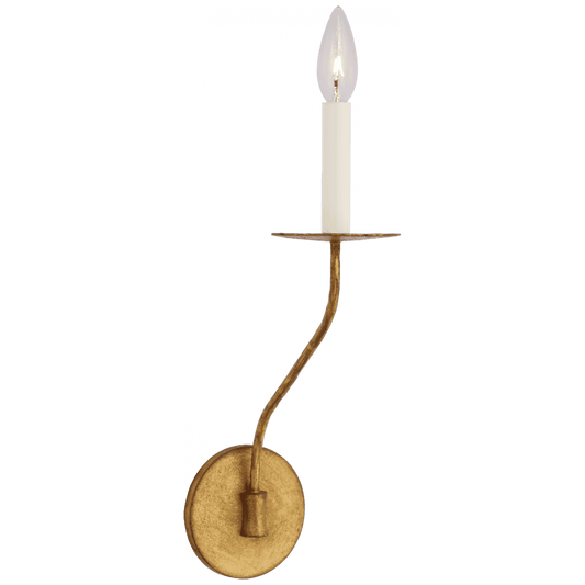 Visual Comfort Signature Belfair Medium Single Sconce Gilded Iron