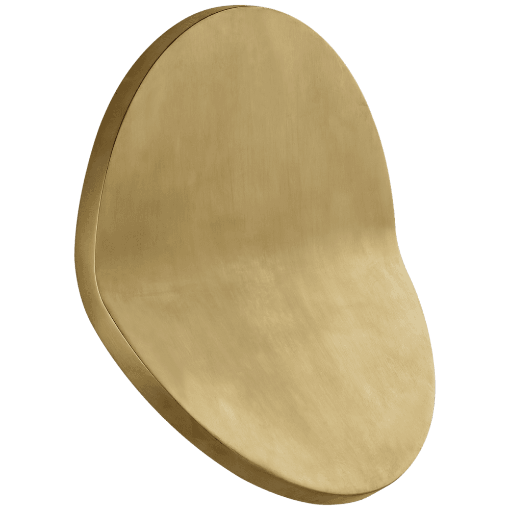 Visual Comfort Signature Bend Outdoor Wall Sconce Natural Brass