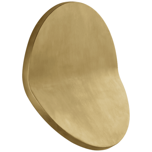 Visual Comfort Signature Bend Outdoor Wall Sconce Natural Brass