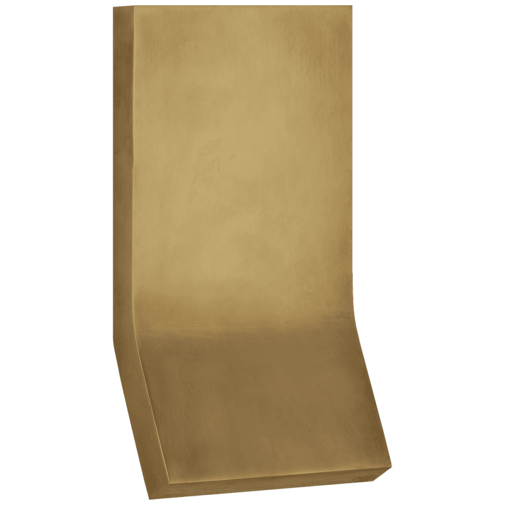 Visual Comfort Signature Bend Square Wall Sconce Natural Brass