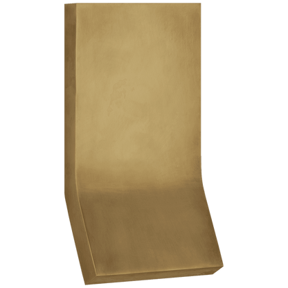 Visual Comfort Signature Bend Square Wall Sconce Natural Brass