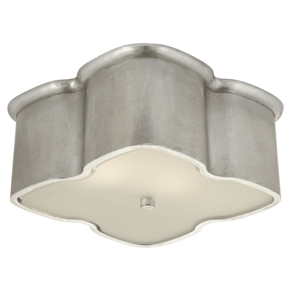Visual Comfort Signature Bolsena Flush Mount Burnished Silver Leaf