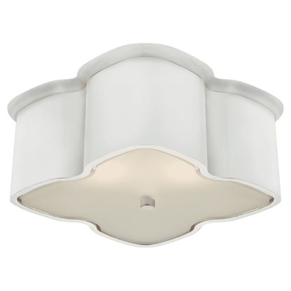 Visual Comfort Signature Bolsena Flush Mount Plaster White