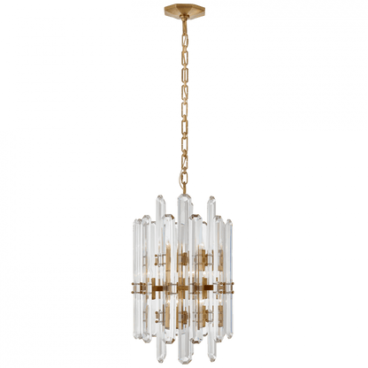 Visual Comfort Signature Bonnington Tall Chandelier Polished Nickel