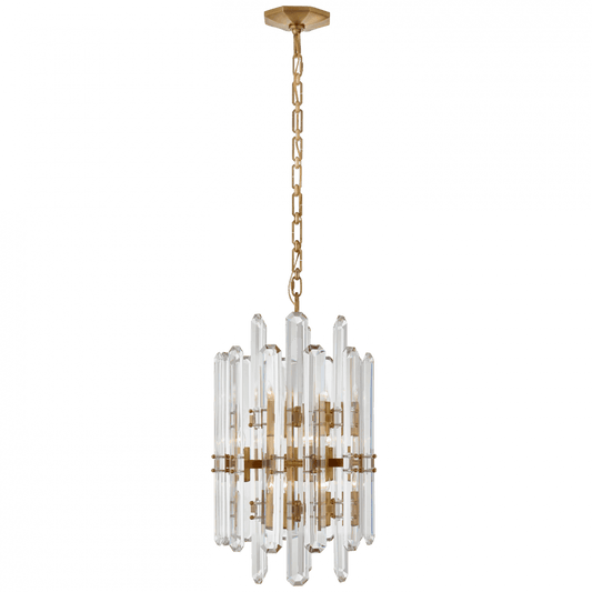 Visual Comfort Signature Bonnington Tall Chandelier Polished Nickel