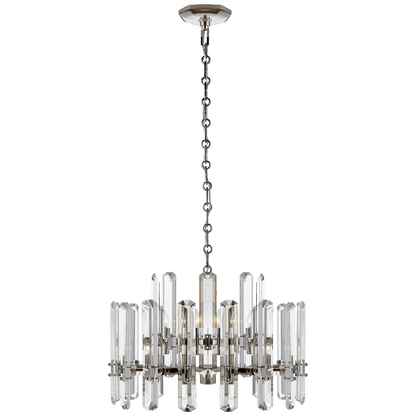 Visual Comfort Signature Bonnington Chandelier Hand-Rubbed Antique Brass